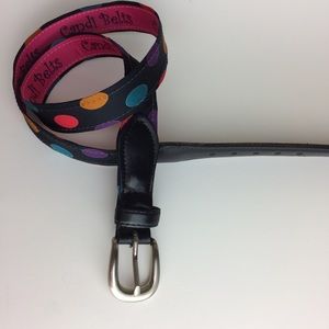 NWT One of a kind Candi Belts tie belt made in USA